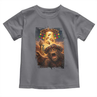 Funny Bigfoot Alien Selfie Toddler T Shirt Cinco De Mayo Party Gift