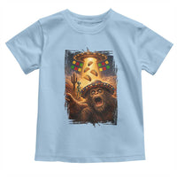Funny Bigfoot Alien Selfie Toddler T Shirt Cinco De Mayo Party Gift