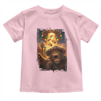 Funny Bigfoot Alien Selfie Toddler T Shirt Cinco De Mayo Party Gift