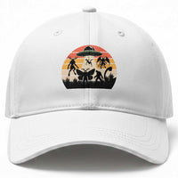 Retro Sunset Cryptid Squad Baseball Cap Cryptid Lover Gift