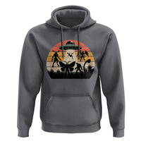 Retro Sunset Cryptid Squad Hoodie Cryptid Lover Gift