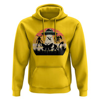 Retro Sunset Cryptid Squad Hoodie Cryptid Lover Gift