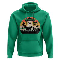 Retro Sunset Cryptid Squad Hoodie Cryptid Lover Gift