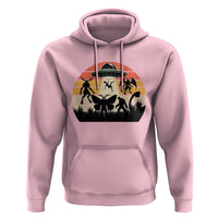 Retro Sunset Cryptid Squad Hoodie Cryptid Lover Gift