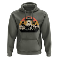 Retro Sunset Cryptid Squad Hoodie Cryptid Lover Gift