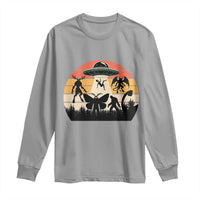 Retro Sunset Cryptid Squad Long Sleeve Shirt Cryptid Lover Gift