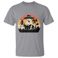 Retro Sunset Cryptid Squad T Shirt Cryptid Lover Gift