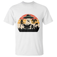 Retro Sunset Cryptid Squad T Shirt Cryptid Lover Gift