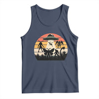 Retro Sunset Cryptid Squad Tank Top Cryptid Lover Gift
