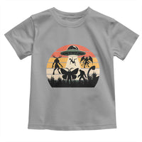 Retro Sunset Cryptid Squad Toddler T Shirt Cryptid Lover Gift