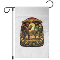 Funny Bigfoot Chupacabra Cinco De Mayo Garden Flag Cryptid Lover Gift