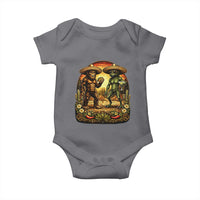 Funny Bigfoot Chupacabra Cinco De Mayo Baby Onesie Cryptid Lover Gift