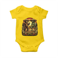 Funny Bigfoot Chupacabra Cinco De Mayo Baby Onesie Cryptid Lover Gift