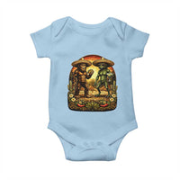 Funny Bigfoot Chupacabra Cinco De Mayo Baby Onesie Cryptid Lover Gift