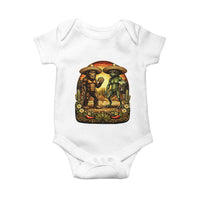 Funny Bigfoot Chupacabra Cinco De Mayo Baby Onesie Cryptid Lover Gift