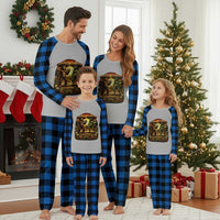 Funny Bigfoot Chupacabra Cinco De Mayo Plaid Pajama Set Cryptid Lover Gift