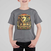 Funny Bigfoot Chupacabra Cinco De Mayo T Shirt For Kid Cryptid Lover Gift