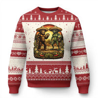 Funny Bigfoot Chupacabra Cinco De Mayo Ugly Christmas Sweater Cryptid Lover Gift
