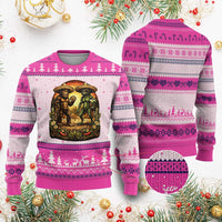 Funny Bigfoot Chupacabra Cinco De Mayo Ugly Christmas Sweater Cryptid Lover Gift