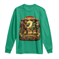 Funny Bigfoot Chupacabra Cinco De Mayo Long Sleeve Shirt Cryptid Lover Gift