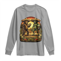 Funny Bigfoot Chupacabra Cinco De Mayo Long Sleeve Shirt Cryptid Lover Gift
