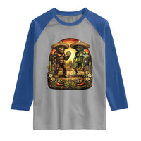 Funny Bigfoot Chupacabra Cinco De Mayo Raglan Shirt Cryptid Lover Gift