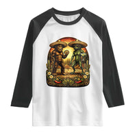 Funny Bigfoot Chupacabra Cinco De Mayo Raglan Shirt Cryptid Lover Gift