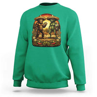 Funny Bigfoot Chupacabra Cinco De Mayo Sweatshirt Cryptid Lover Gift