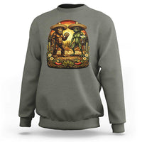 Funny Bigfoot Chupacabra Cinco De Mayo Sweatshirt Cryptid Lover Gift