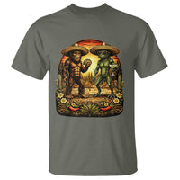 Funny Bigfoot Chupacabra Cinco De Mayo T Shirt Cryptid Lover Gift