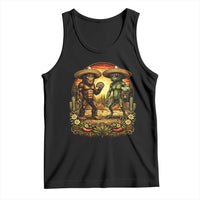 Funny Bigfoot Chupacabra Cinco De Mayo Tank Top Cryptid Lover Gift