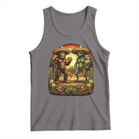 Funny Bigfoot Chupacabra Cinco De Mayo Tank Top Cryptid Lover Gift