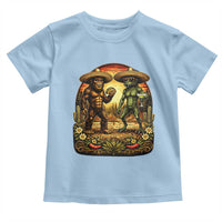 Funny Bigfoot Chupacabra Cinco De Mayo Toddler T Shirt Cryptid Lover Gift