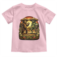 Funny Bigfoot Chupacabra Cinco De Mayo Toddler T Shirt Cryptid Lover Gift