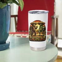 Funny Bigfoot Chupacabra Cinco De Mayo Tumbler Cup Cryptid Lover Gift