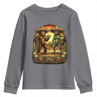Funny Bigfoot Chupacabra Cinco De Mayo Youth Sweatshirt Cryptid Lover Gift