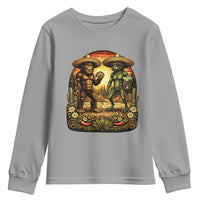 Funny Bigfoot Chupacabra Cinco De Mayo Youth Sweatshirt Cryptid Lover Gift