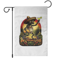 Funny Chupacabra Goat Taco Lover Garden Flag Cinco De Mayo Party Gift