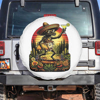 Funny Chupacabra Goat Taco Lover Spare Tire Cover Cinco De Mayo Party Gift