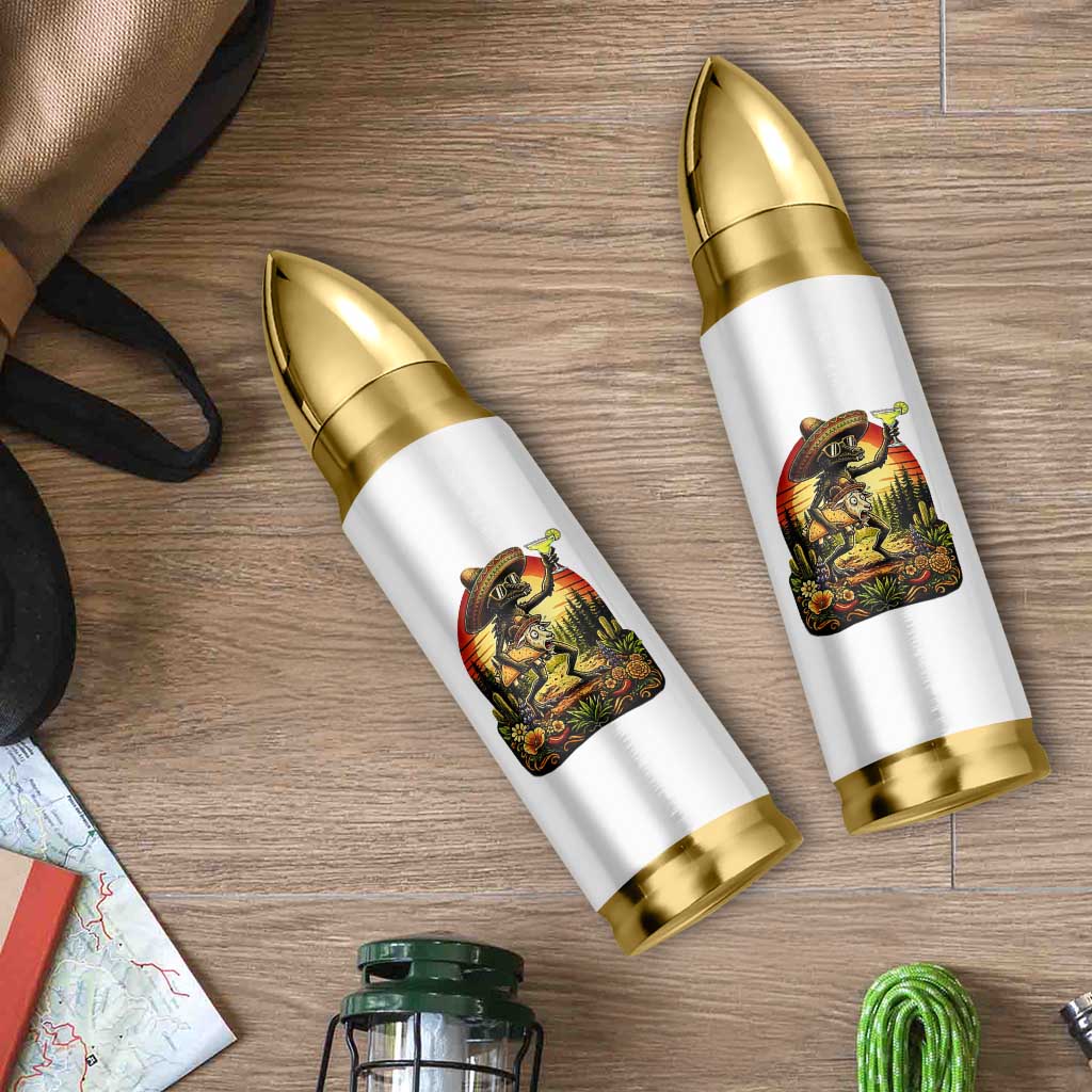 Funny Chupacabra Goat Taco Lover Bullet Tumbler Cinco De Mayo Party Gift