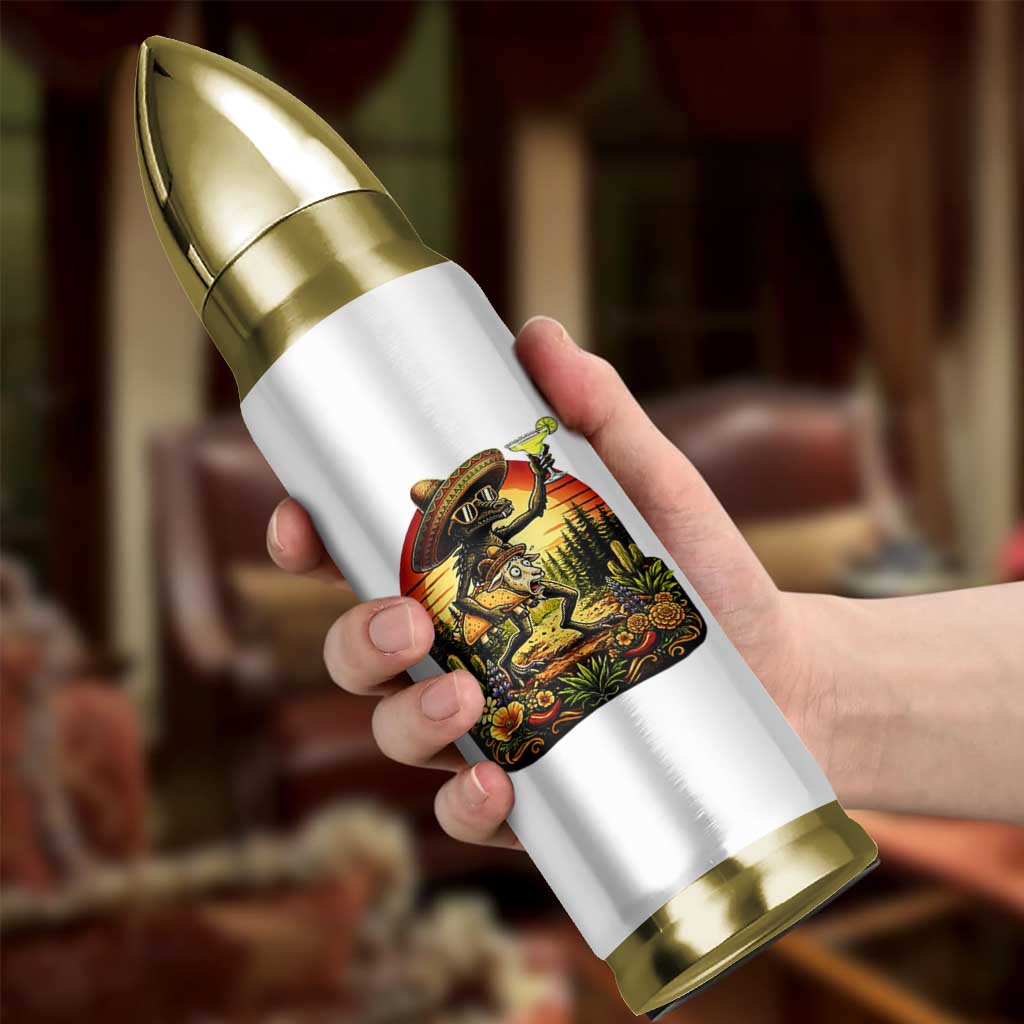 Funny Chupacabra Goat Taco Lover Bullet Tumbler Cinco De Mayo Party Gift