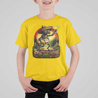 Funny Chupacabra Goat Taco Lover T Shirt For Kid Cinco De Mayo Party Gift