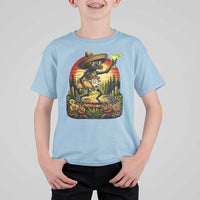 Funny Chupacabra Goat Taco Lover T Shirt For Kid Cinco De Mayo Party Gift