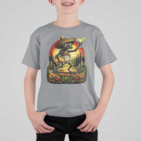 Funny Chupacabra Goat Taco Lover T Shirt For Kid Cinco De Mayo Party Gift