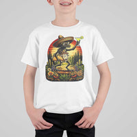 Funny Chupacabra Goat Taco Lover T Shirt For Kid Cinco De Mayo Party Gift