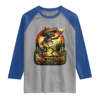 Funny Chupacabra Goat Taco Lover Raglan Shirt Cinco De Mayo Party Gift