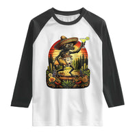 Funny Chupacabra Goat Taco Lover Raglan Shirt Cinco De Mayo Party Gift