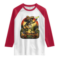 Funny Chupacabra Goat Taco Lover Raglan Shirt Cinco De Mayo Party Gift