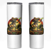 Funny Chupacabra Goat Taco Lover Skinny Tumbler Cinco De Mayo Party Gift