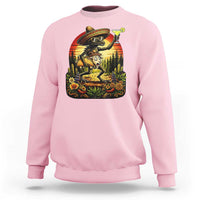 Funny Chupacabra Goat Taco Lover Sweatshirt Cinco De Mayo Party Gift